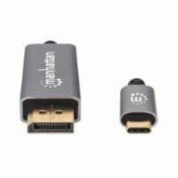 Kabel MANHATTAN, USB-C (M) na DisplayPort (M), 8K@60Hz, 3.0m
