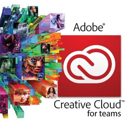 Elektronička licenca ADOBE, Creative Cloud All Apps for teams with Adobe Stock 10 assets per month, paket aplikacija, godišnja pretplata