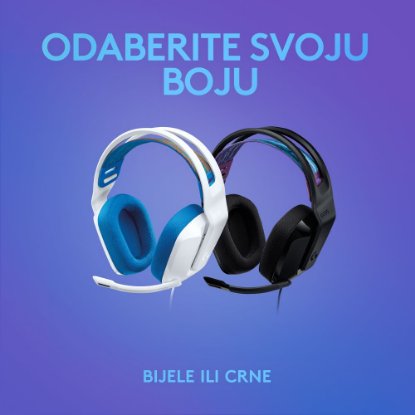 Slušalice LOGITECH Gaming G335, crne