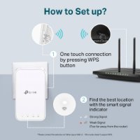 Wireless range extender TP-LINK RE300, AC1200, bežični