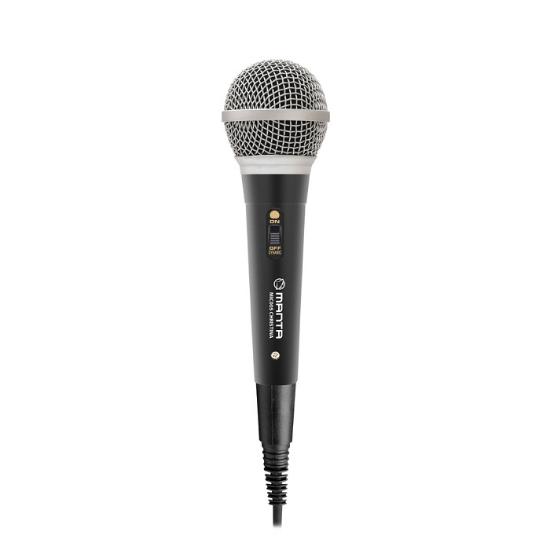 Mikrofon MANTA CHRISTINA, MIC005, 6.3mm, žičani, kabel 3m