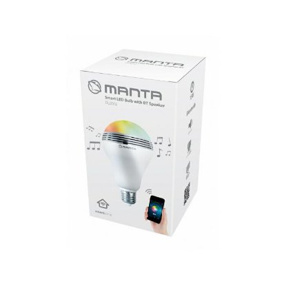 Pametna LED žarulja MANTA DLB002, disco mode, Bluetooth
