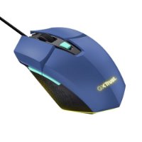 Miš TRUST GXT 109B Felox, RGB, optički, 6400dpi, plavi