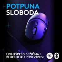 Miš LOGITECH G309 Lightspeed, optički, bežični, 25600dpi, crni