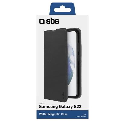Preklopna futrola SBS, za Samsung S22+, crna
