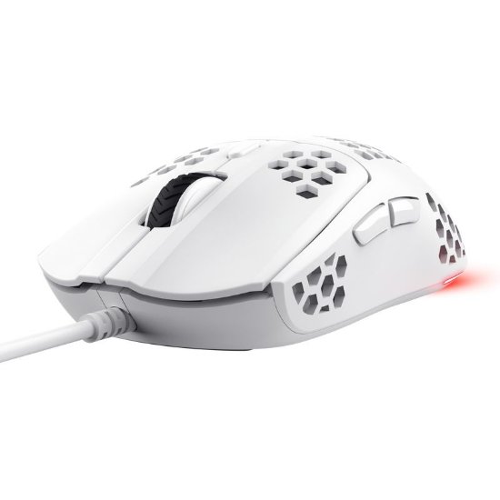 Miš TRUST GXT928 Helox, RGB, optički, 6400dpi, bijeli
