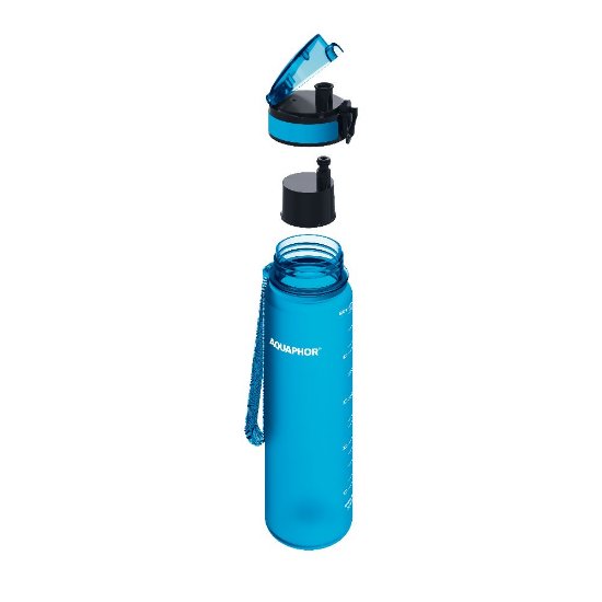 Boca za vodu AQUAPHOR City, s filterom, 0,5 l, plava