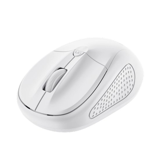 Miš TRUST Primo, optički, 1600dpi, bežični, USB, mat bijeli