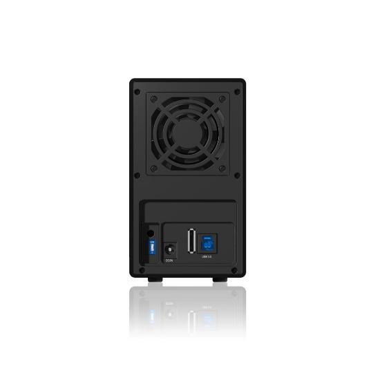 Eksterno kućište ICY BOX IB-RD3620SU3, 2x 3.5", RAID, SATA I II III, USB 3.0, eSATA, crno