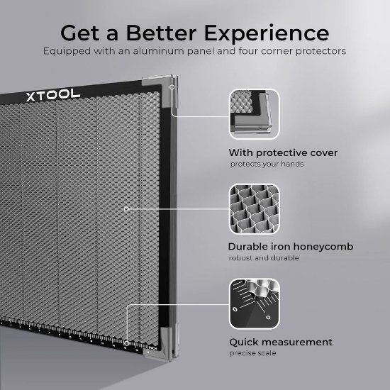 Zaštitna podloga za lasere XTOOL Honeycomb, 500 x 500 mm