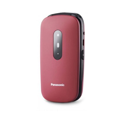 Mobitel PANASONIC KX-TU446EXR, flip, preklopni, crveni