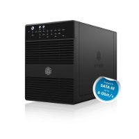 Eksterno kućište ICY BOX IB-RD3640SU3, 4x 3.5" SATA HDD, USB 3.0, RAID 0/1/3/5/10, single, crno