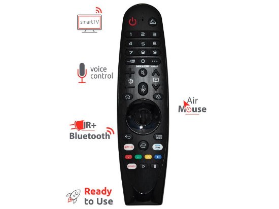 Univerzalni daljinski upravljač JOLLY LINE za LG TV, glasovno upravljanje, AirMouse, BT