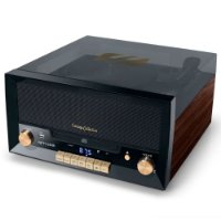 Mini linija MUSE MT-112W, CD/FM sa gramofonom, crna