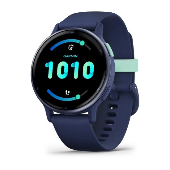 Pametni sat GARMIN Vivoactive 5, senzor otkucaja, GPS, plavi/plavi remen