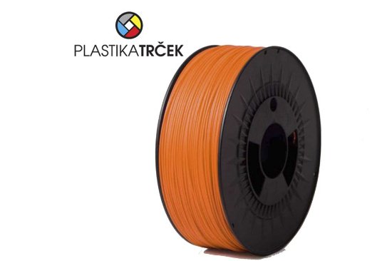 Filament za 3D printer PLASTIKA TRČEK, PETG – 1kg, Narančasti