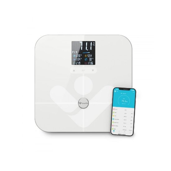 Pametna vaga TRUELIFE FitScale W7 BT, do 180kg, bijela