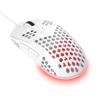 Miš TRUST GXT928 Helox, RGB, optički, 6400dpi, bijeli