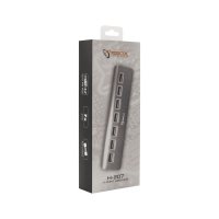 USB HUB SBOX H-207, 7-portni USB 2.0, bijeli