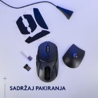 Miš LOGITECH G309 Lightspeed, optički, bežični, 25600dpi, crni