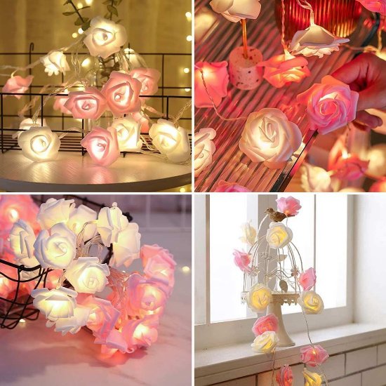 Ukrasna svjetla MIKAMAX Romantic Rose Lights, baterijska