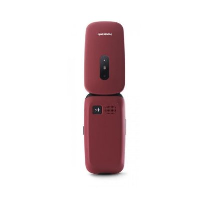 Mobitel PANASONIC KX-TU446EXR, flip, preklopni, crveni