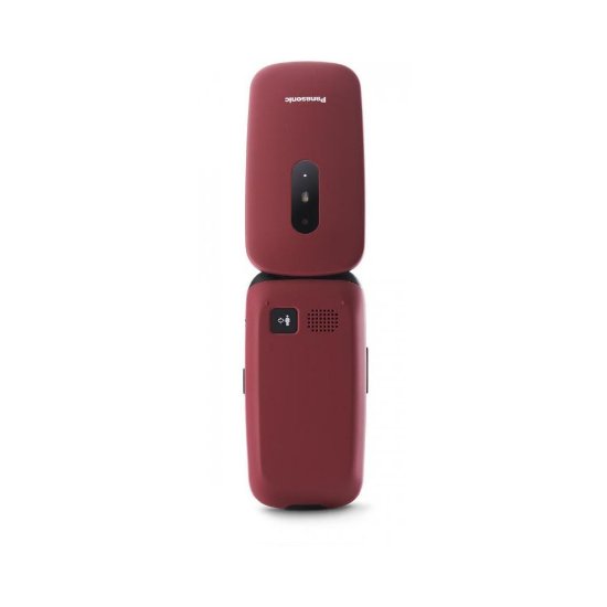 Mobitel PANASONIC KX-TU446EXR, flip, preklopni, crveni