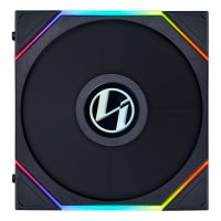 Ventilator LIAN LI Uni TL LCD, 140mm, PWM, crni