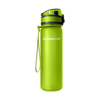 Boca za vodu AQUAPHOR City, s filterom, 0,5 l, zelena