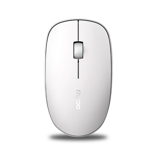 Miš RAPOO M200 Silent Multi-mode, bežični, bijeli
