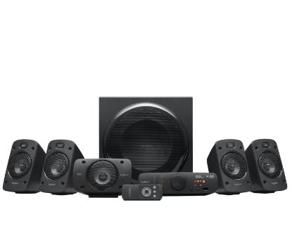 Zvučnici LOGITECH Z906, 5.1, THX, 3D stereo, bežični daljinski, 500W, crni, retail