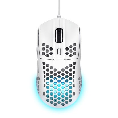 Miš TRUST GXT928 Helox, RGB, optički, 6400dpi, bijeli