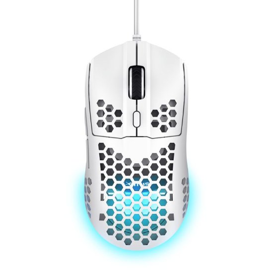 Miš TRUST GXT928 Helox, RGB, optički, 6400dpi, bijeli