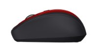 Miš TRUST Yvi+ Silent Wireless Mouse, optički, 1600dpi, bežični, USB, crveni