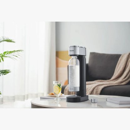 Uređaj za gaziranje vode PHILIPS Sodamaker Viva ADD4902BK/10, crni