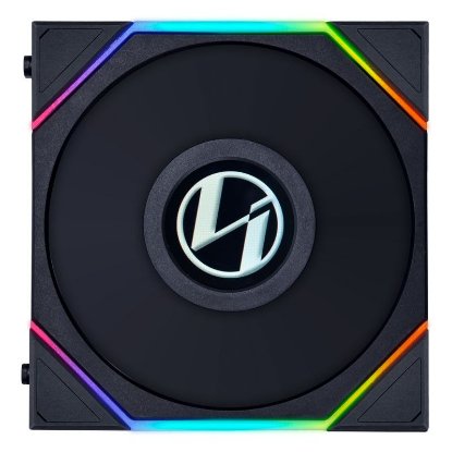 Ventilator LIAN LI Uni TL LCD, 120mm, PWM, crni