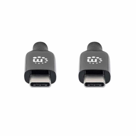 Kabel MANHATTAN, USB 3.2 Gen2, USB-C (M) na USB-C (M), PD 60W, 1.4 DP Alt Mode, 5.0m