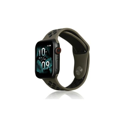 Zamjenski remen BELINE Sport Silicone za Apple Watch 42/44/45/49mm, smeđe-crni