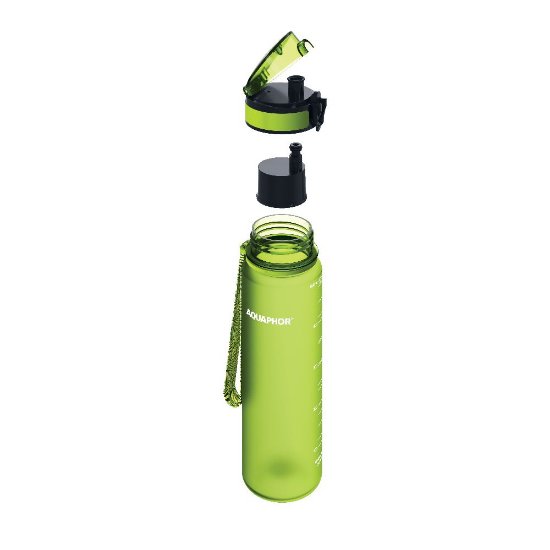 Boca za vodu AQUAPHOR City, s filterom, 0,5 l, zelena