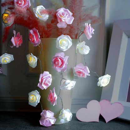 Ukrasna svjetla MIKAMAX Romantic Rose Lights, baterijska
