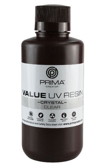Smola za 3D printer PRIMA CREATOR Crystal UV Resin, 500ml, prozirna