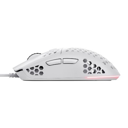 Miš TRUST GXT928 Helox, RGB, optički, 6400dpi, bijeli