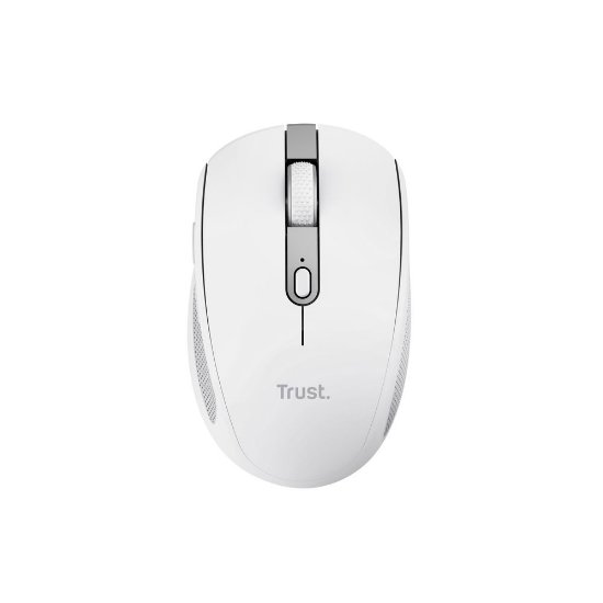 Miš TRUST Ozaa Compact, optički, bežični, 3200 dpi, bijeli