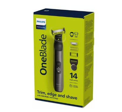 Aparat za brijanje PHILIPS QP6551/15 OneBlade Pro 360, lice+tijelo, 14 duljina