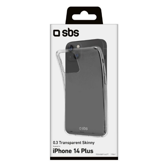 Futrola SBS, za iPhone 14 Plus, prozirna