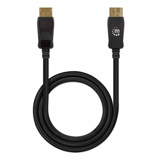 Kabel MANHATTAN, DisplayPort (M) na DisplayPort (M), 8K@60Hz, 3.0m