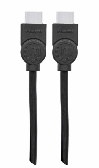 Kabel MANHATTAN, HDMI (M) na HDMI (M), 3D, 4K, High Speed sa Ethernet, 3m