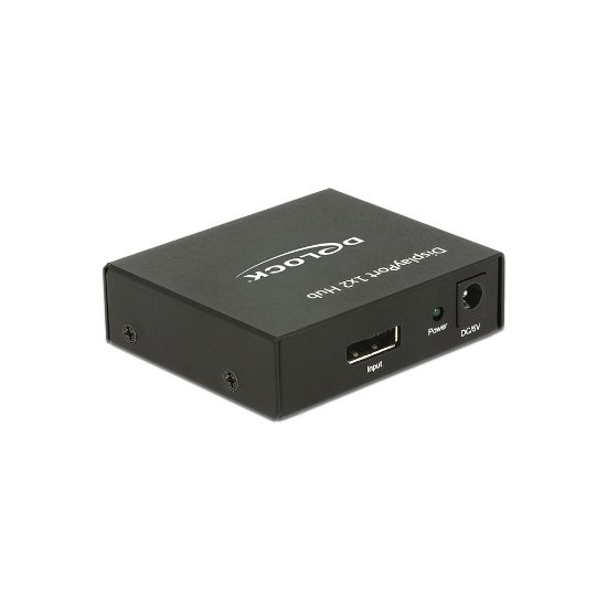 Razdjelnik DELOCK, DisplayPort 1.2 (Ž) na 2x DisplayPort (Ž), 4K