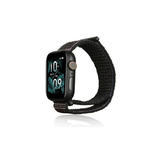 Zamjenski remen BELINE Nylon za Apple Watch 38/40/41mm, crni