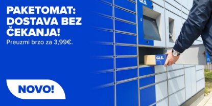 Prikažite detalje za Dostava u GLS Paketomate